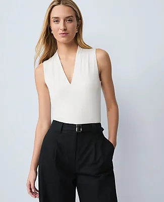 Ann Taylor Petite V-Neck Tank sold by Ann Taylor