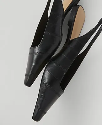 Ann Taylor Leather Slingback Flat sold by Ann Taylor product image thumbnail 2