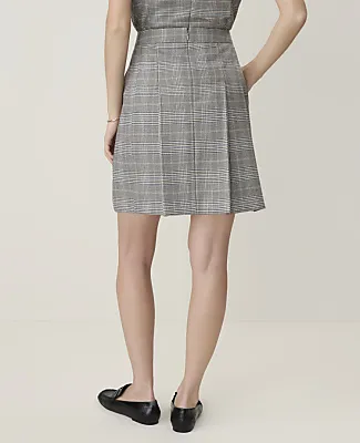Ann Taylor Plaid Pleated Skirt sold by Ann Taylor product image thumbnail 3