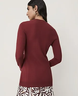 Ann Taylor Petite Longline Cardigan sold by Ann Taylor product image thumbnail 2