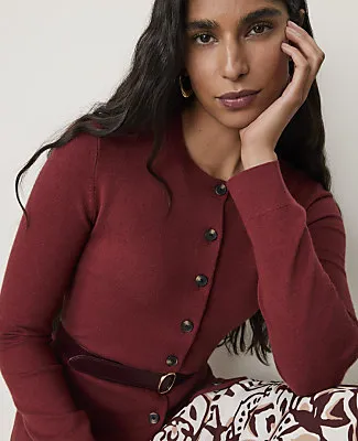 Ann Taylor Petite Longline Cardigan sold by Ann Taylor product image thumbnail 3