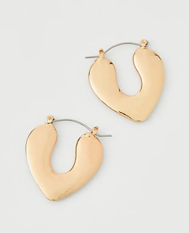 Ann Taylor Open Heart Drop Earrings made by Ann Taylor