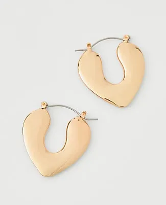 Ann Taylor Open Heart Drop Earrings sold by Ann Taylor