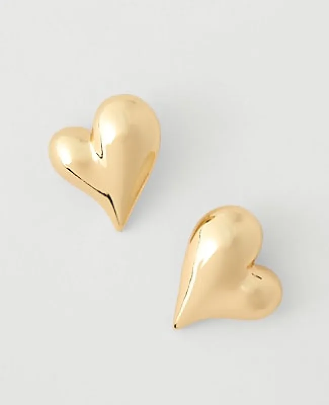 Ann Taylor Mini Heart Stud Earrings made by Ann Taylor
