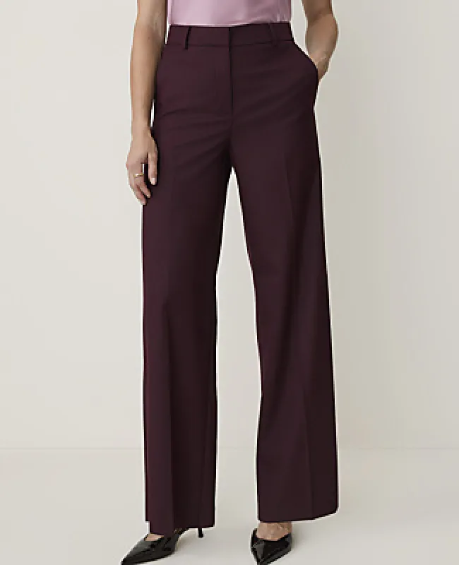 Ann Taylor The Petite Wide-Leg Pant — Curvy Fit made by Ann Taylor