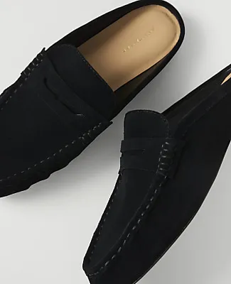 Ann Taylor Weekend Suede Loafer Slide sold by Ann Taylor product image thumbnail 2