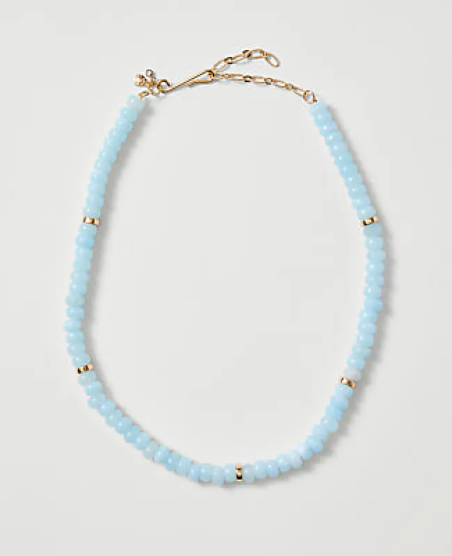 Ann Taylor Beaded Statement Necklace made by Ann Taylor
