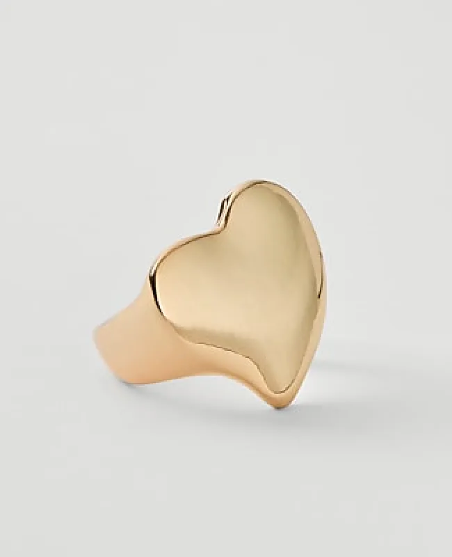 Ann Taylor Heart Ring made by Ann Taylor