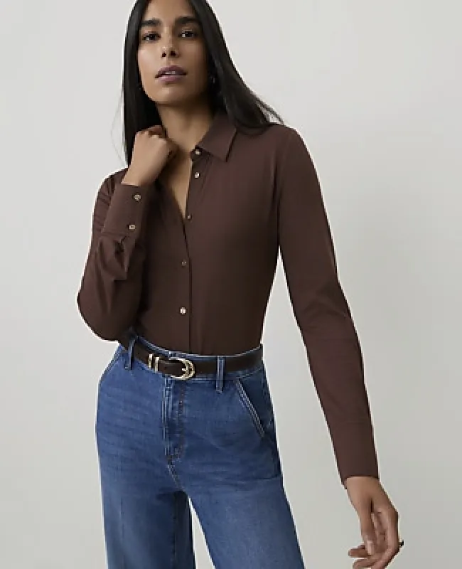 Ann Taylor Button Down Shirt made by Ann Taylor