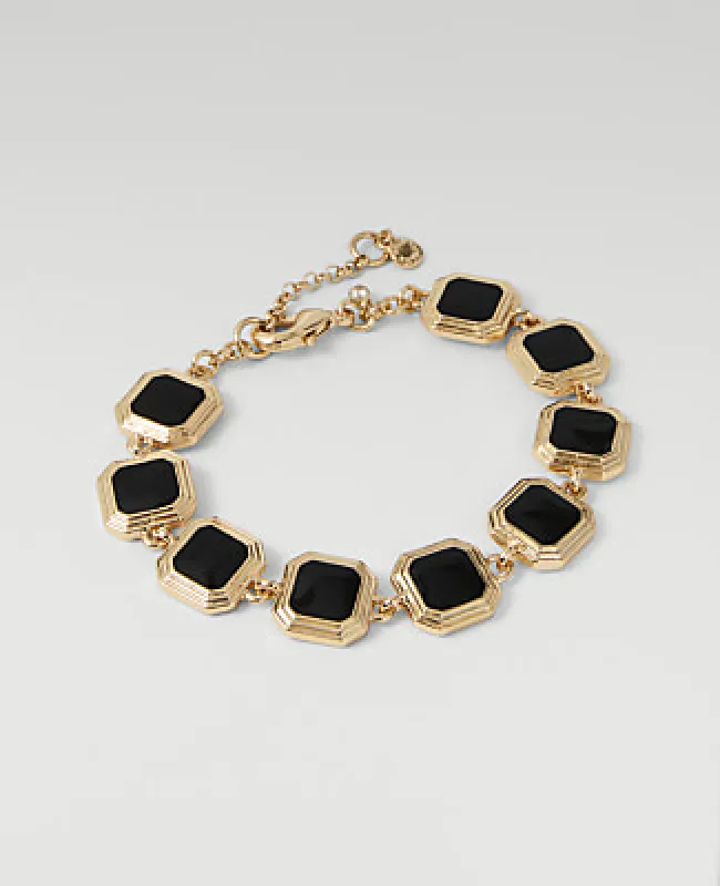 Ann Taylor Square Stone Bracelet made by Ann Taylor