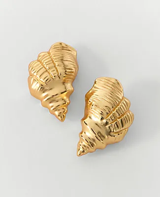 Ann Taylor Shell Stud Earrings sold by Ann Taylor
