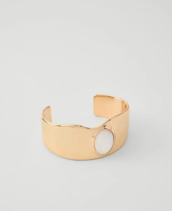 Ann Taylor Metal Stone Cuff made by Ann Taylor