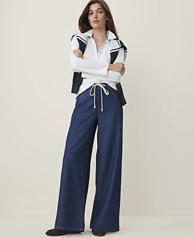 Ann Taylor Weekend Palazzo Jean made by Ann Taylor