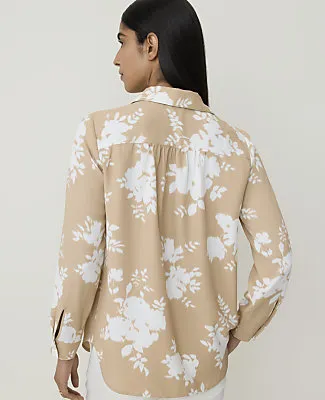 Ann Taylor Floral Camp Shirt sold by Ann Taylor product image thumbnail 2