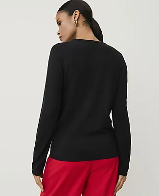 Ann Taylor Crew Neck Sweater sold by Ann Taylor product image thumbnail 2