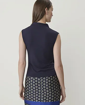 Ann Taylor Petite Draped Cowl Neck Top sold by Ann Taylor product image thumbnail 2