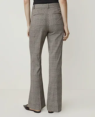 Ann Taylor The Flare Trouser in Plaid sold by Ann Taylor product image thumbnail 3