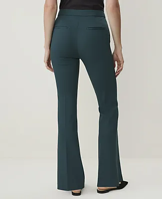 Ann Taylor The Skinny Flare Pant in Ponte sold by Ann Taylor product image thumbnail 3