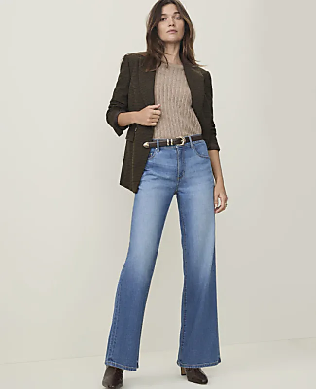 Ann Taylor Weekend Wide-Leg Jean made by Ann Taylor