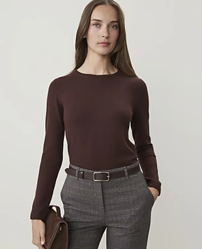 Ann Taylor Crew Neck Sweater made by Ann Taylor