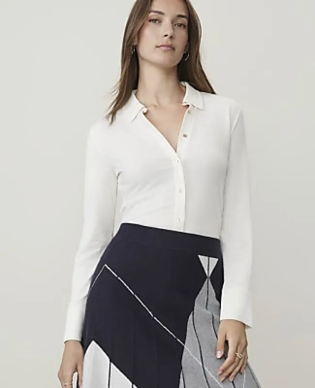 Ann Taylor Button Down Shirt made by Ann Taylor