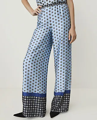 Ann Taylor Geo Print Easy Palazzo Pant sold by Ann Taylor product image thumbnail 2