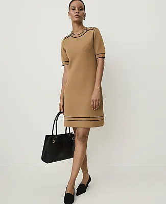 Ann Taylor Petite Sweater Mini Shift Dress sold by Ann Taylor