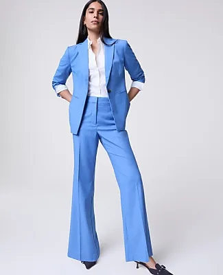 Ann Taylor The Modern Trouser in Luxe Twill sold by Ann Taylor