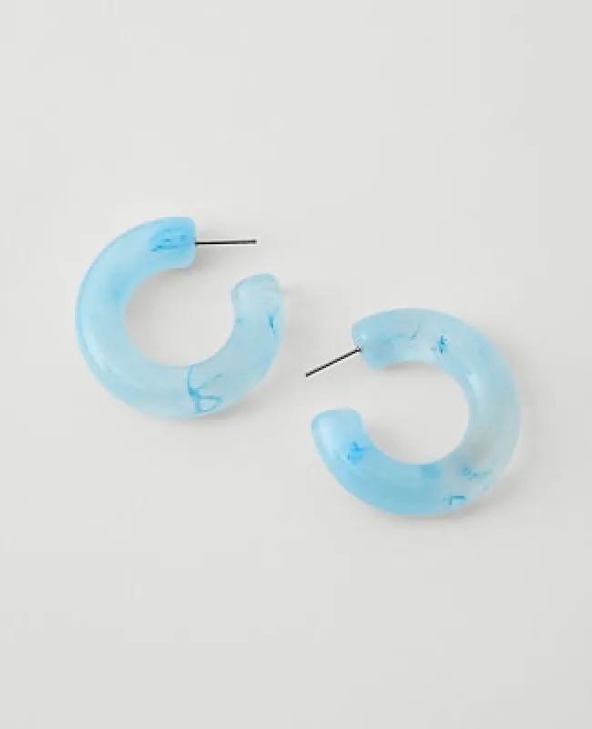 Ann Taylor Enamel Hoop Earrings made by Ann Taylor