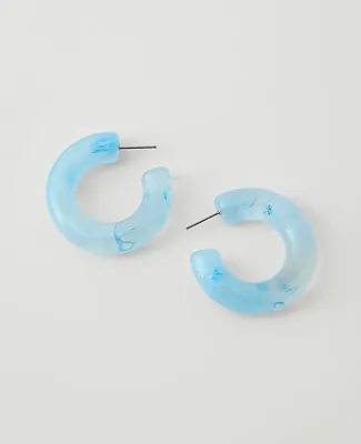 Ann Taylor Enamel Hoop Earrings sold by Ann Taylor