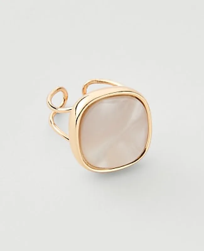 Ann Taylor Square Stone Ring made by Ann Taylor