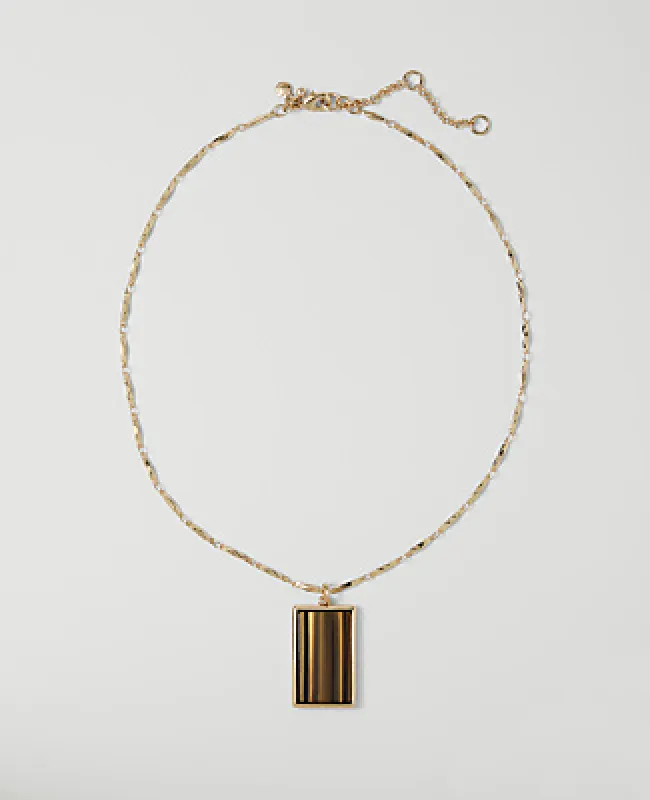 Ann Taylor Topaz Pendant Necklace made by Ann Taylor