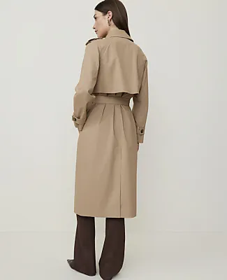 Ann Taylor The Long Belted Trench Coat sold by Ann Taylor product image thumbnail 2