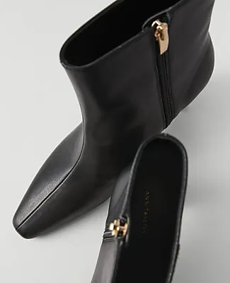 Ann Taylor Leather Skinny Heel Bootie sold by Ann Taylor product image thumbnail 2