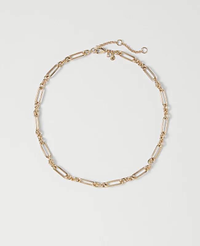 Ann Taylor Paperclip Chain Necklace made by Ann Taylor