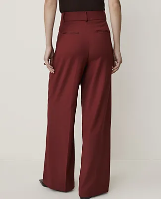 Ann Taylor The Tall Pleated Wide-Leg Pant sold by Ann Taylor product image thumbnail 3