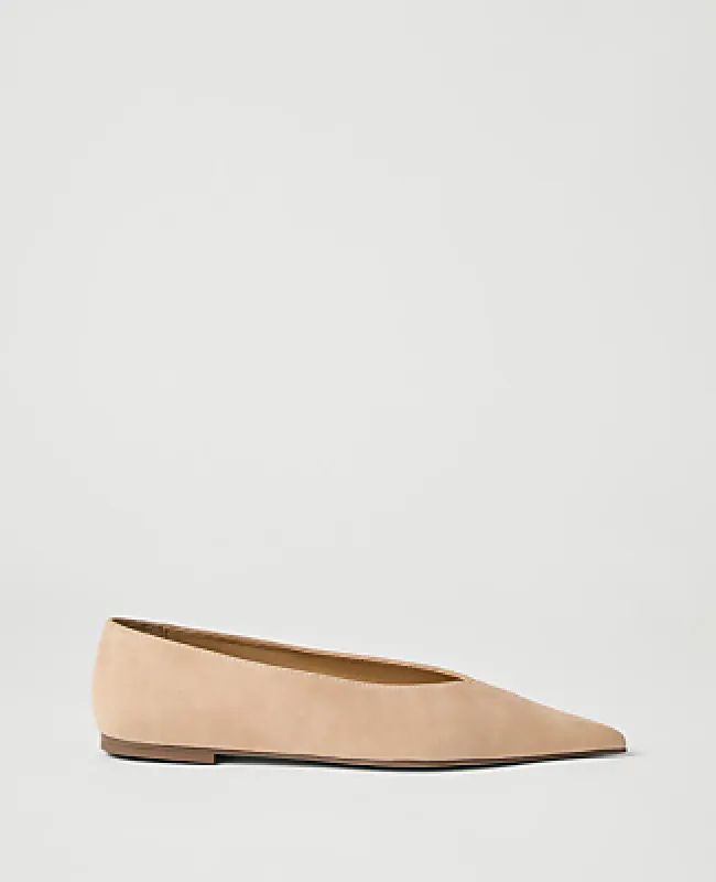 Ann Taylor Suede Ballet Flat made by Ann Taylor