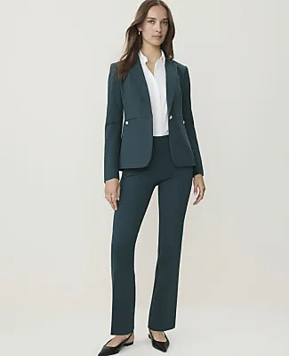 Ann Taylor The Single Button Blazer in Ponte sold by Ann Taylor
