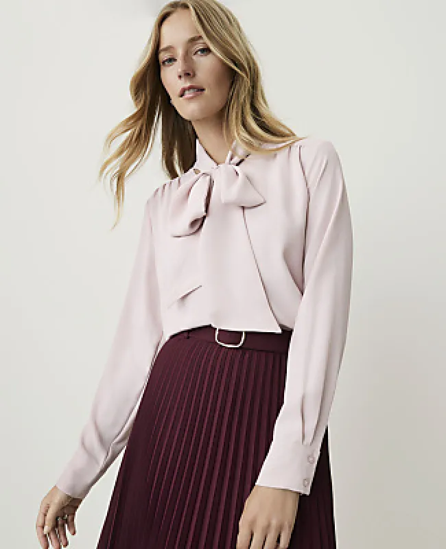 Ann Taylor Bow Blouse made by Ann Taylor