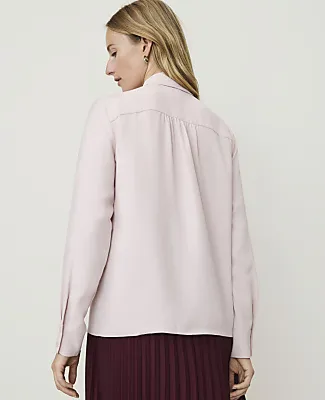 Ann Taylor Bow Blouse sold by Ann Taylor product image thumbnail 2