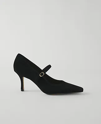 Ann Taylor Suede Mary Jane Pump sold by Ann Taylor