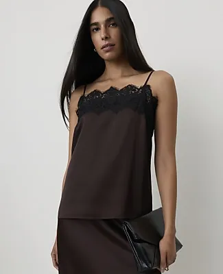 Ann Taylor Lace Trim Camisole sold by Ann Taylor