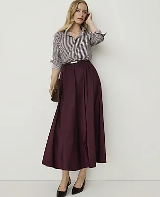 Ann Taylor Striped Perfect Shirt sold by Ann Taylor product image thumbnail 3
