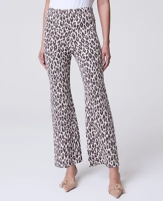 Ann Taylor Animal Print Flare Pant sold by Ann Taylor product image thumbnail 2