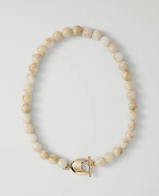 Ann Taylor Stone Statement Necklace sold by Ann Taylor
