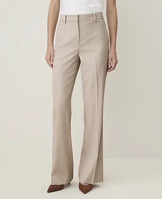 Ann Taylor The Windowpane Modern Trouser in Classic Canvas sold by Ann Taylor product image thumbnail 2