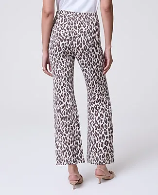 Ann Taylor Petite Animal Print Flare Pant sold by Ann Taylor product image thumbnail 3
