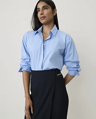 Ann Taylor Oversized Button Down Shirt sold by Ann Taylor