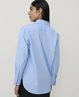 Ann Taylor Oversized Button Down Shirt sold by Ann Taylor product image thumbnail 2