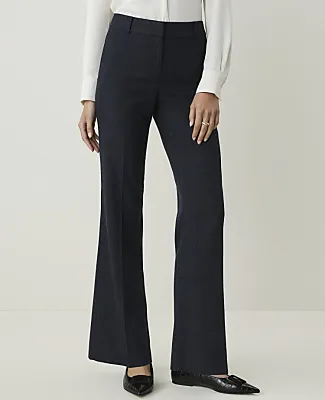 Ann Taylor The Jayne Trouser in Faux Denim sold by Ann Taylor product image thumbnail 2